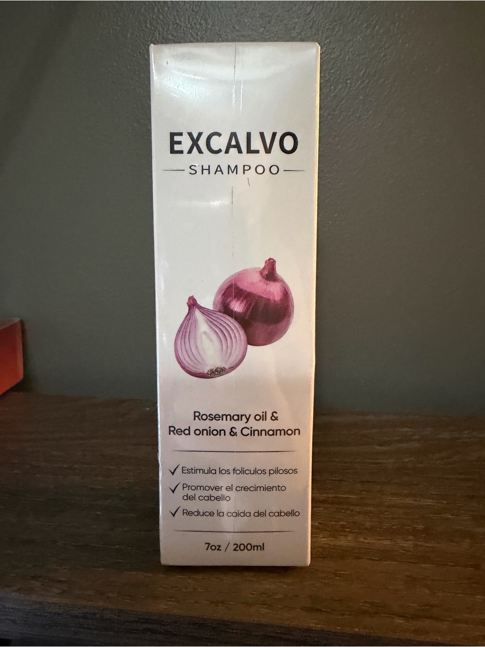 ExcalvoShampoo -(Rosemary Oil & Red Onion & Cinnamon )